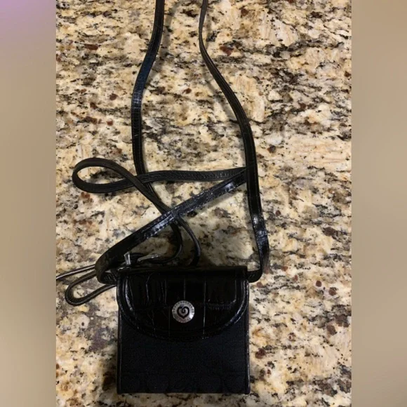 Brighton Mini Crossbody Wallet and NWOT Brown Leather Belt, ML, $55 Brighton mini crossbody - Gem main image 2